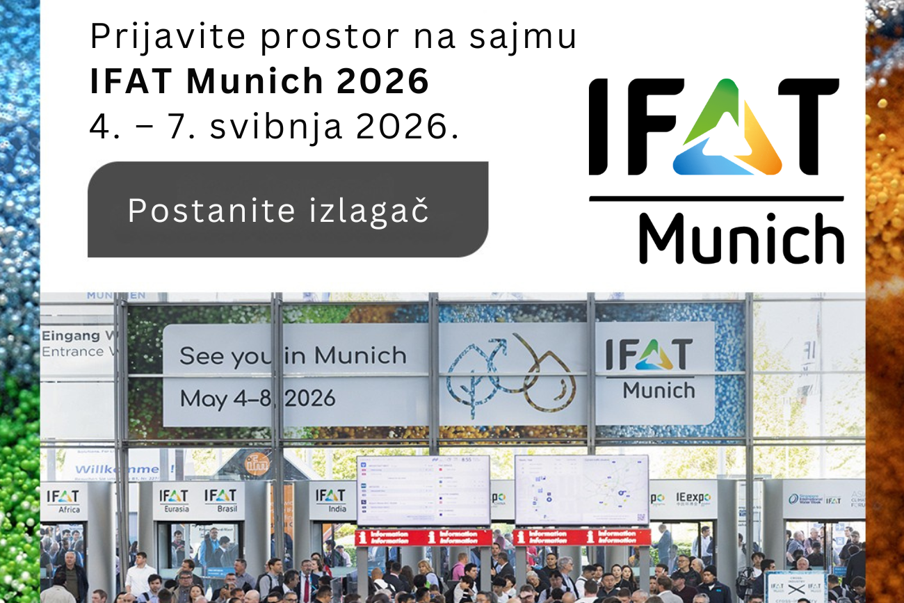 počele su prijave za izlaganej na sajmu IFAT 2026